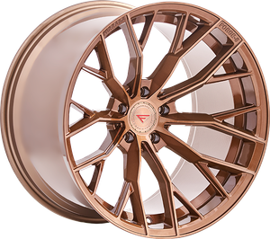 Ferrada FR9 Wheel 20x12 Blank Custom Drilled Brushed Cobre 20mm FR92012B-BC20-55 - FREE T-SHIRT INCLUDED!