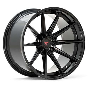 Ferrada FR10 Wheels Rims 20x10 5x112 Obsidian Black 8mm | FR1020105112OB8