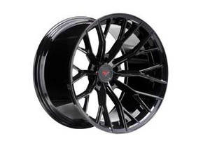 Ferrada FR9 Wheels Rims 20x12 5x120 Obsidian Black 45mm | FR920125120OB45