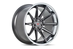 Ferrada CM2 Wheels Rims 20x11 5x120 Matte Graphite W/ Chrome Lip 30mm | CM2201155120MGC30
