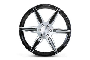 Ferrada FT2 Wheels Rims 22x10 5x108 Machined Black 35mm | FT2221055108MA35