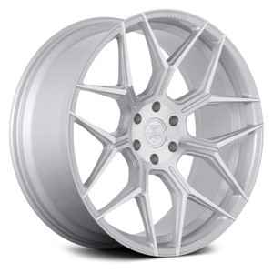 Ferrada FT3 Wheel 24x10 6x139.7 Machined Silver 20mm FT324106139MS20 - FREE T-SHIRT INCLUDED!