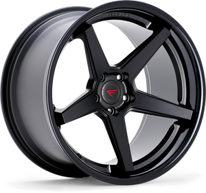 Ferrada FR3 Wheel 19x9.5 5x120 Matte Black w/ Gloss Black Lip 20mm FR319955120MB20 - FREE T-SHIRT INCLUDED!