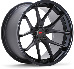 Ferrada FR2 Wheel 19x9.5 5x120 Matte Black w/ Gloss Black Lip 35mm FR219955120MB35 - FREE T-SHIRT INCLUDED!