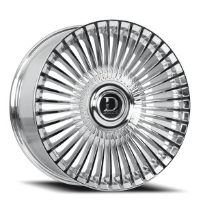 Dolce Luxury Trento Wheels Rims 20x9 5x115 5x120 Chrome 20mm | TRENTO-209018C