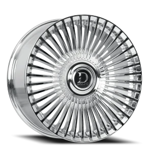 Dolce Luxury Trento Wheels Rims 20x10.5 5x108 5x112 Chrome 40mm | TRENTO-2010537C