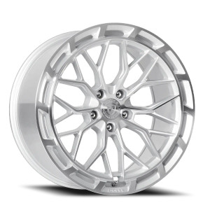 Dolce Performance Magari Wheels Rims 19x8.5 5x120 Gloss Silver 28mm | MAGARI-98545GS