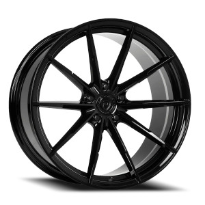 Dolce Performance Veloce Wheels Rims 19x8.5 5x120 Gloss Black 28mm | VELOCE-98545GB