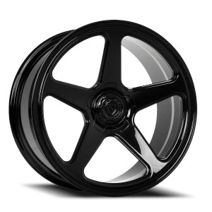 Dolce Performance Stella Wheels Rims 18x8.5 5x114.3 Gloss Black 35mm | STELLA-88554GB