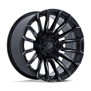 Fuel Fc889 Blade Wheels Rims 22x10 8x180 Gloss Black Milled -18mm | FC889BE22108818N