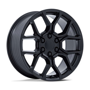 Performance Replicas Pr233 Wheels Rims 22x9 6x139.7 Satin Black 28mm | PR233MX22906128