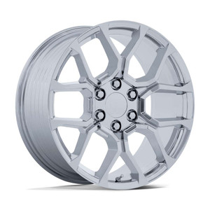 Performance Replicas Pr233 Wheels Rims 20x9 6x139.7 Chrome 24mm | PR233PX20906124