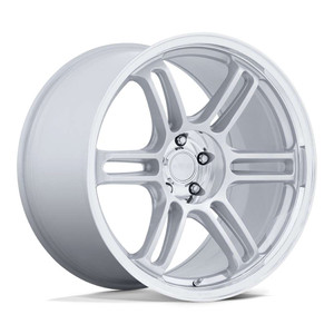 Rotiform Rc209 Rps Wheels Rims 19x8.5 5x100 Matte Silver W/ Diamond Cut Lip 35mm | RC209SD19855M35
