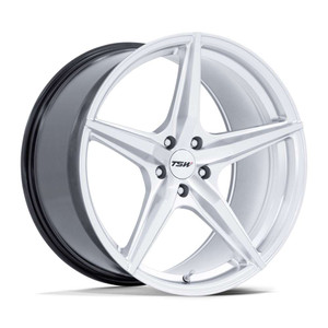 Tsw Tw007 Esprit Wheels Rims 18x9.5 5x112 Hyper Silver W/ Machined Face 22mm | TW007SD18955722