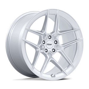 Tsw Tw008 Slipstream Wheels Rims 19x9.5 5x112 Gloss Silver W/ Machined Face 40mm | TW008SD19955740