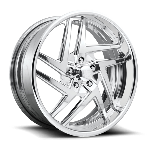 Us Mags Us465 Nemesis 5 Wheels Rims 22x9 5x127 High Luster Polished 3mm | US46522907351R