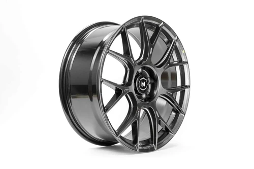 Mflow Racing MFR1 Wheels Rims 20x8.5 5x114.3 Hyper Black 35mm | MFR120855114335HB