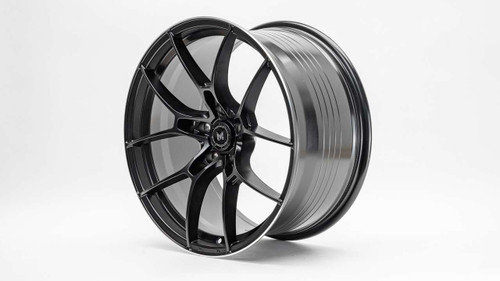 Mflow Racing MFR4 Wheels Rims 19x9.5 5x100 Matte Black W/ Machined Lip 35mm | MFR41995510035MB