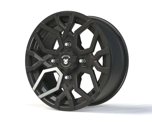 Bullite BT-07 Atv Wheels Rims 15x7 4x156 Gunmetal Gray 38mm | BT071507041561110