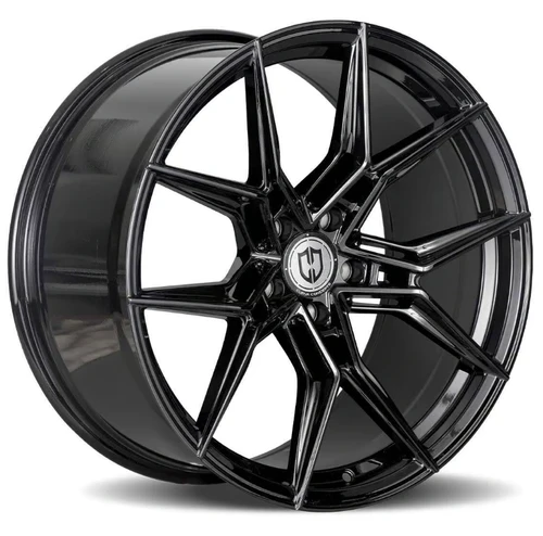 Curva Cff43 Wheel 20x8.5 Blank Custom Drilled Gloss Black 35mm CFF43-2085BLNK3573B ^