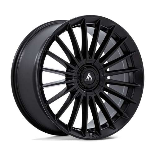 Asanti Ab048 Viceroy Wheels Rims 20x9 Blank Custom Drilled Matte Black 15mm | AB048MX20900M15