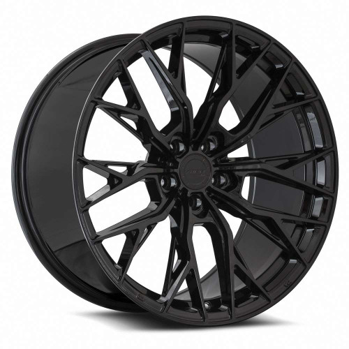 Mrr Gf5 Wheels Rims 21x9 5x114.3 Gloss Black 38mm | GF0521A55xx20BK-51438