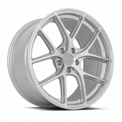 Vors Tr88 Wheels Rims 18x9.5 5x114.3 Silver W/ Machined Face 35mm | TR88189551435SF