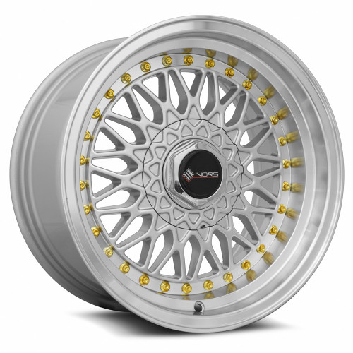 Vors Vr3 Wheels Rims 17x8 4x100 4x114.3 Silver W/ Machined Face 33mm | VR0317758H33S