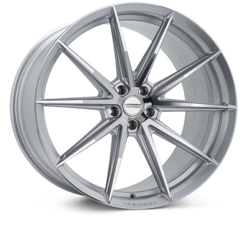 Vossen Hfx2 Wheels Rims 19x8.5 5x114.3 Silver Polished 30mm | HFX2-9N61