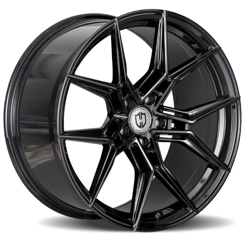 Curva Cff43 Wheel 20x9 5x114.3 Gloss Black 35mm CFF43-20901143573B ^