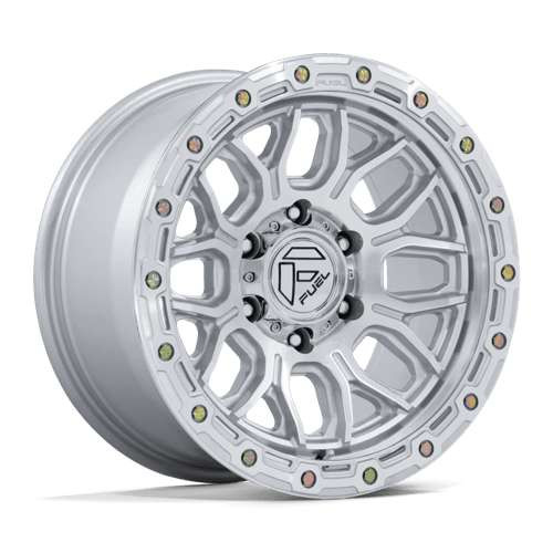 Fuel Fc881 Surge Wheels Rims 20x10 5x127 Gloss Silver W/ Machined Face -18mm | FC881SD20105018N