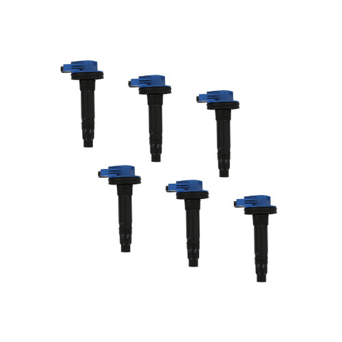 ACCEL Ignition Coil - Super Coil series - 2007-2016 Ford 3.5L/3.7L V6 Blue 6-pack | BDDP 140061B-6