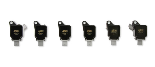 ACCEL Ignition Coil 2017-2020 Ford EcoBoost 3.5L engines Black 6-pack | BDDP 140647K-6