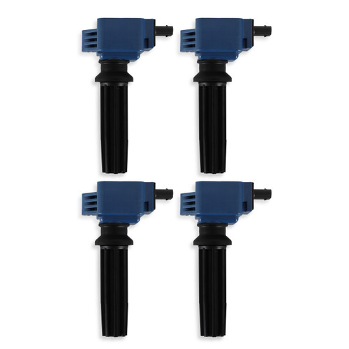 ACCEL Ignition Coil- SuperCoil- 2012-2017 Ford EcoBoost 2.0L/2.3L - L4 - 4-Pack - Blue | BDDP 140670B-4