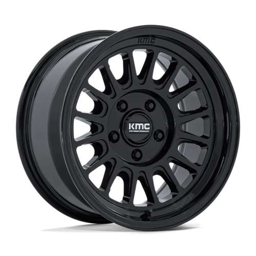 Kmc Km733 Impact Fft Wheels Rims 18x9 8x165.1 Gloss Black 18mm | KM733BX18908018