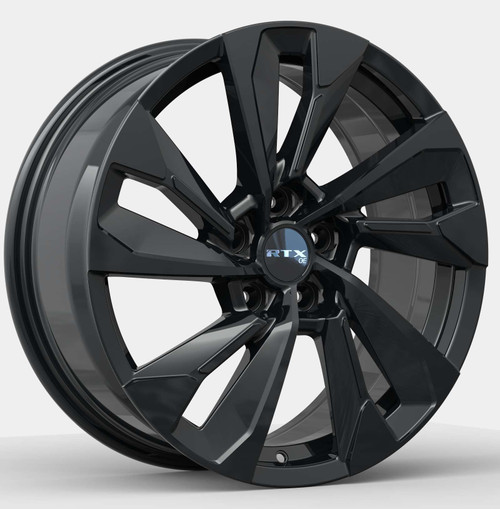 RTX Mz03 Wheels Rims 17x7 5x114.3 Gloss Black 40mm | 083534