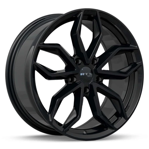 RTX Corsa Wheels Rims 17x7.5 5x112 Gloss Black 42mm | 083548