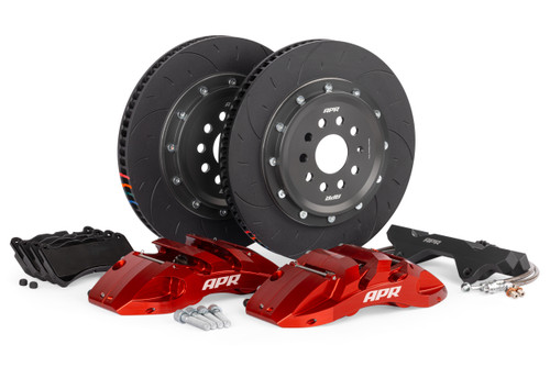 APR 370x34mm 6-Piston Big Brake Kit - Front - Red - (8V RS3) | HJQF BRK00066