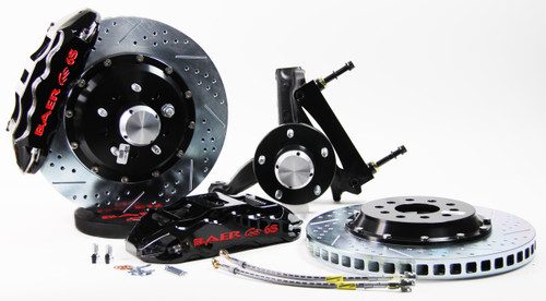 Baer Brake Systems "Baer Brakes 14"" Extreme+ Front Brake Kit - Black" | BKCZ 4301087B