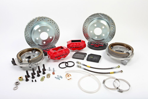 Baer Brake Systems "Baer Brakes 12"" SS4 Rear Brake Kit Hugger Orange SDZ" | BKCZ 4302326HO