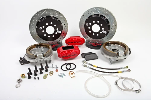 Baer Brake Systems "Baer Brakes 13"" SS4+ Rear Brake Kit Fire Red SDZ" | BKCZ 4302327FR