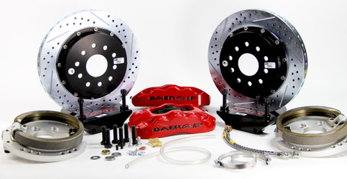 Baer Brake Systems "Baer Brakes 13"" Pro+ Rear Brake Kit Black SDZ" | BKCZ 4302407B