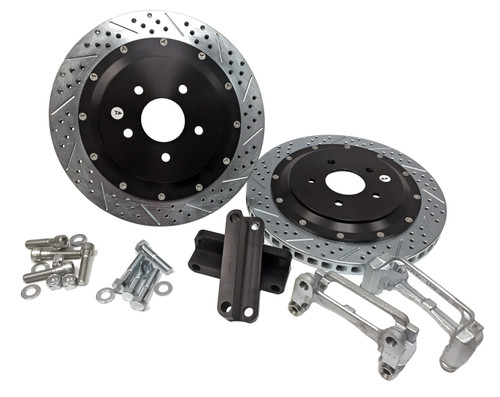 Baer Brake Systems EradiSpeed+1 Rear 2-piece Performance Brake Rotors SDZ | BKCZ 2302049