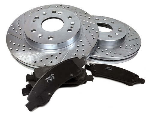 Baer Brake Systems Claw Rotor and Pad Combo Kit Rear | BKCZ 54131-1082