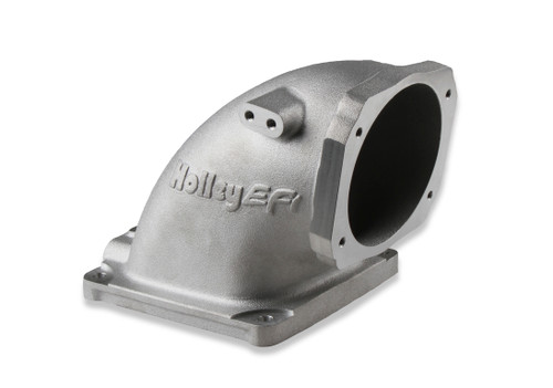 Holley EFI Cast Aluminum 4500 EFI Throttle Body Intake Elbow-LS | GVMR 300-248