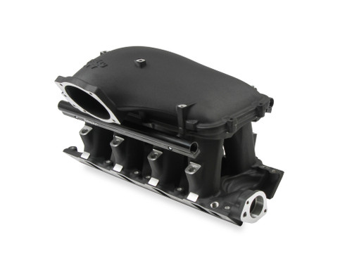 Holley EFI "8.2"" SBF Ford Hi-Ram EFI Manifold with Side Mount Top-Black" | GVMR 300-308BK