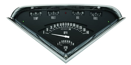 Classic Instruments Hot Rod Black Tach Force Package | DTVM TF01B