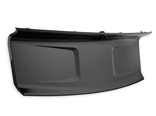 Drake Muscle Cars Gloss Black Tail Light Panel Molding with Styling Lines | HTDN JR3B-63423B70-A