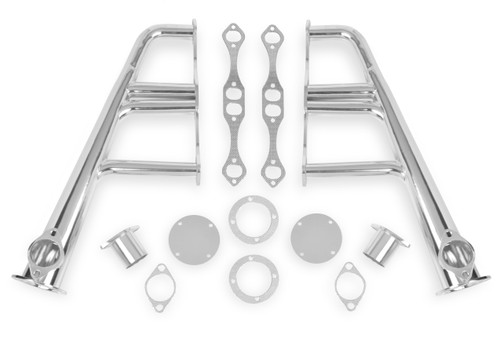 Flowtech Lakester Headers - Chrome Finish | CJWH 11702-2FLT