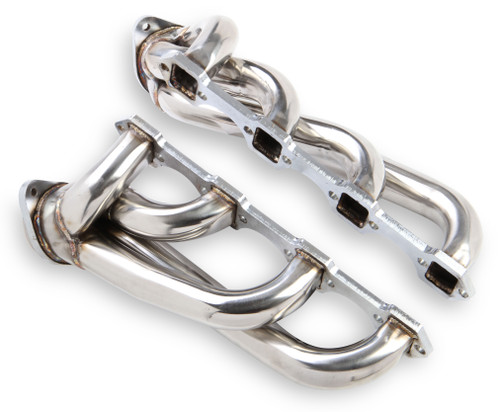 Flowtech Shorty Headers - Polished | CJWH 12138FLT